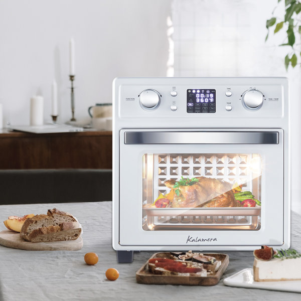 Kalamera 16QT Air Fryer Toaster Oven Preset Menu Program S/S Cavity